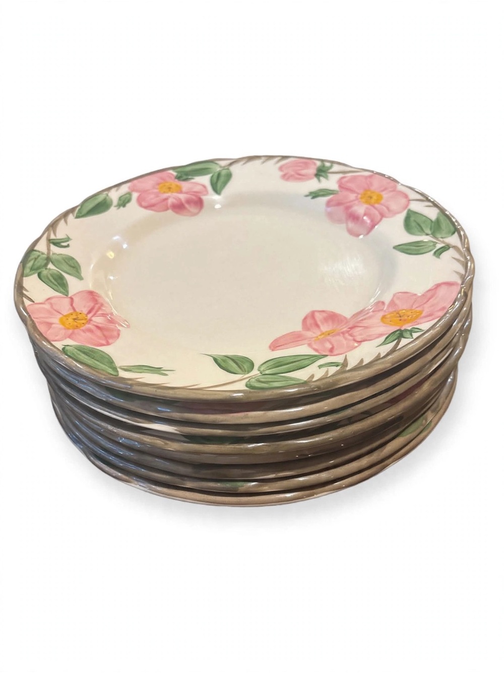 Franciscan Desert Rose made in England (4) Dinner Plates - Picture 3 of 3